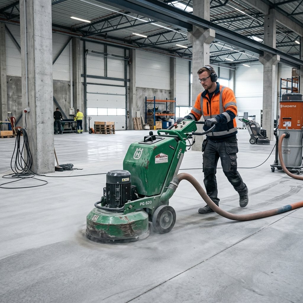 Concrete Grinding Project